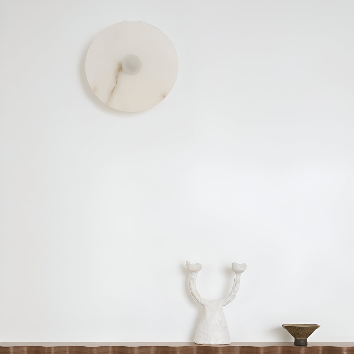 Nordic Alba Alabaster Wall Light