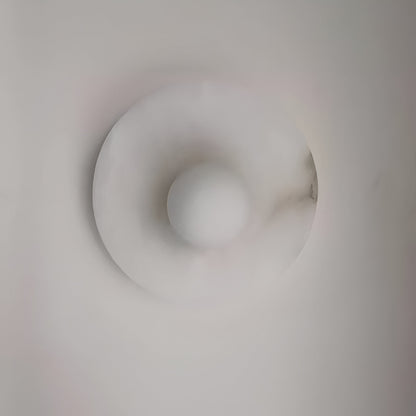 Nordic Alba Alabaster Wall Light