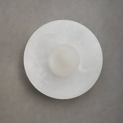 Nordic Alba Alabaster Wall Light