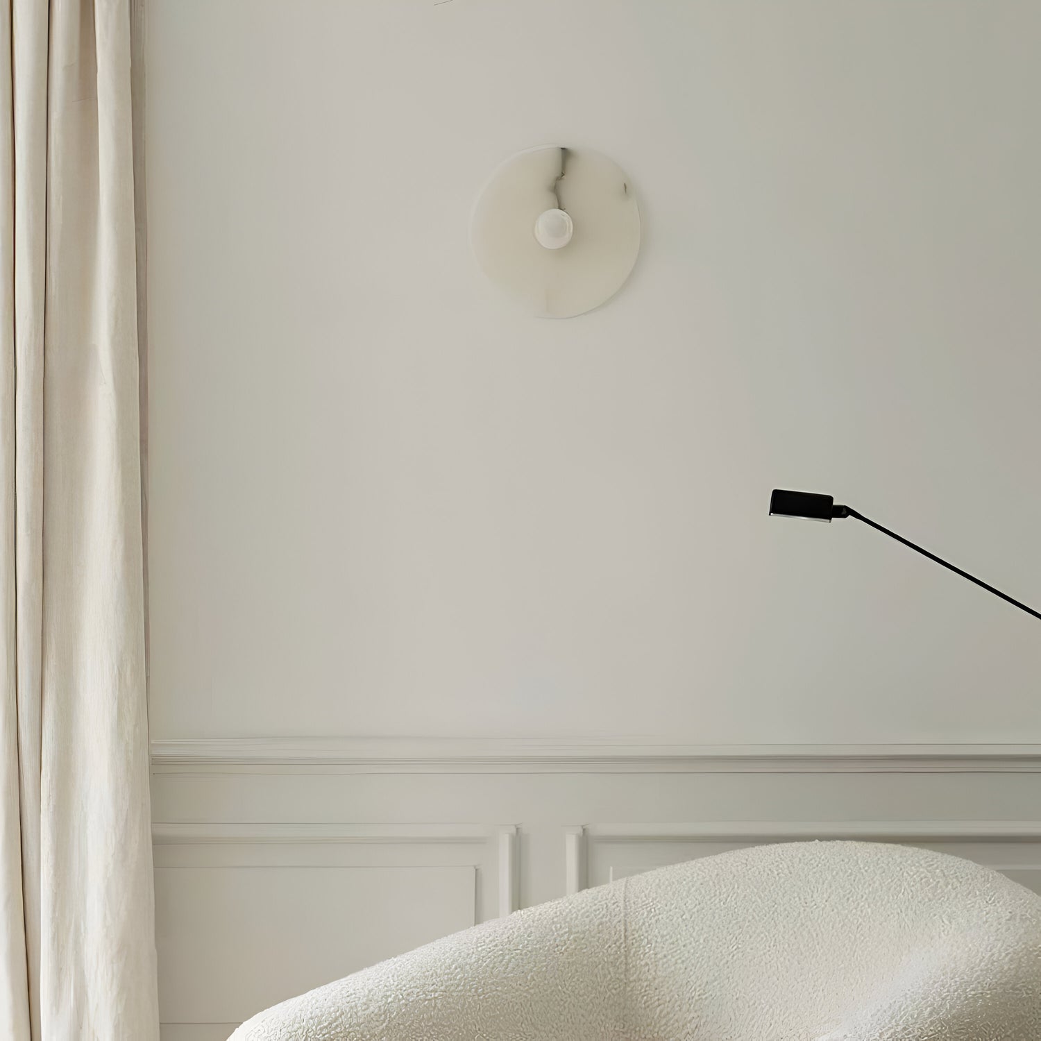 Nordic Alba Alabaster Wall Light