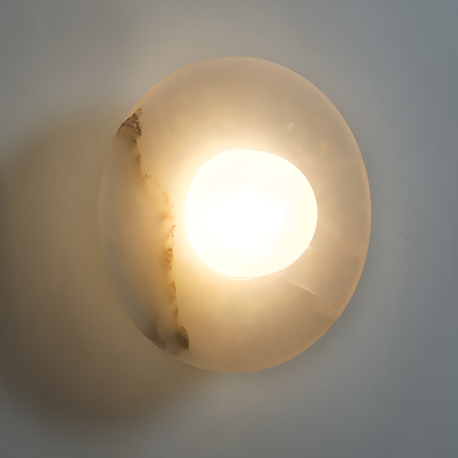 Nordic Alba Alabaster Wall Light
