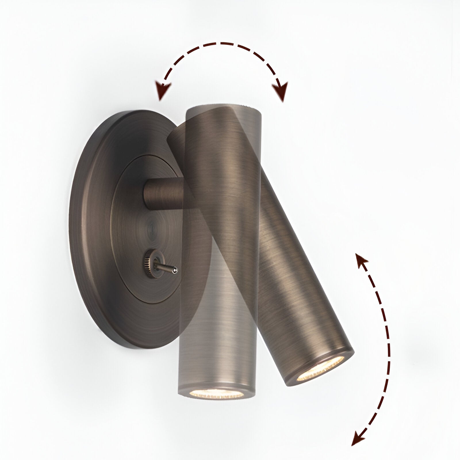 Nordic Aluminum Lampshade Scottie LED Wall Light