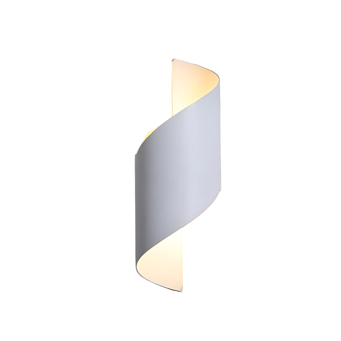 Nordic Aluminum Wave Wrap Wall Light