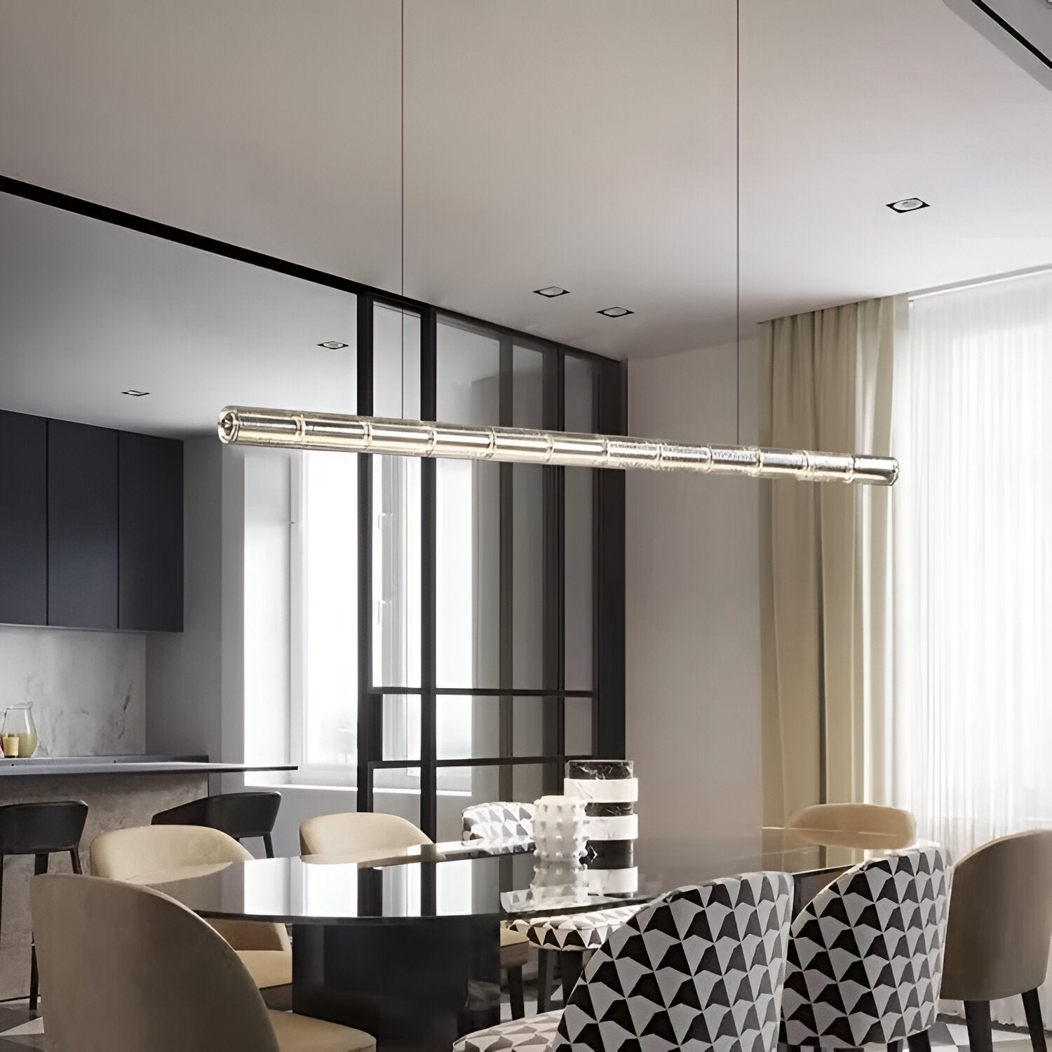 Nordic Aluminum with Glass Shade Luke Pendant Light