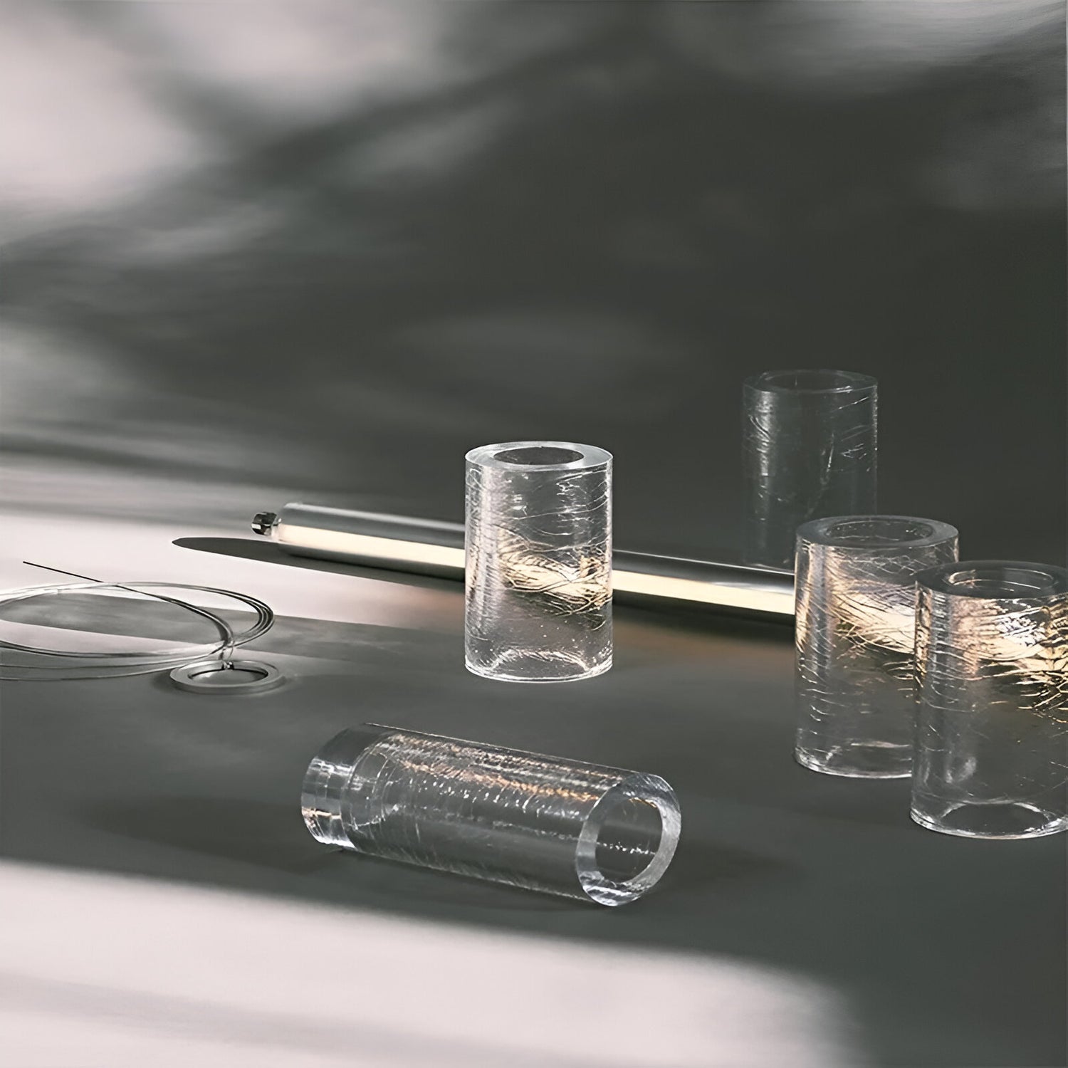 Nordic Aluminum with Glass Shade Luke Pendant Light