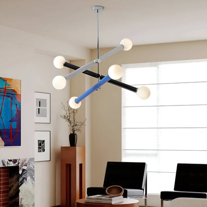 Nordic Colorful Glass Acrylic Taryn Pendant Light