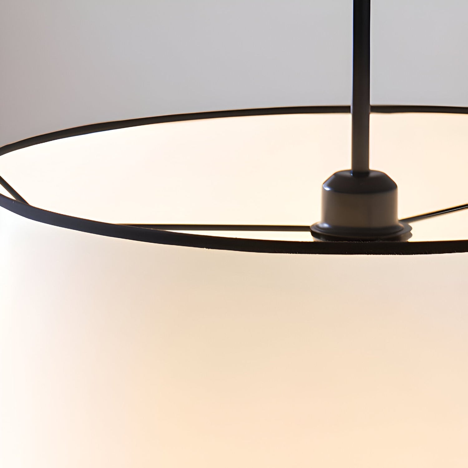 Nordic Cream Style Viena Fabric Pendant Light