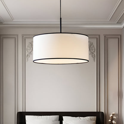 Nordic Cream Style Viena Fabric Pendant Light