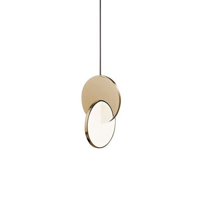 Nordic Double Round LED Pendant Lamp