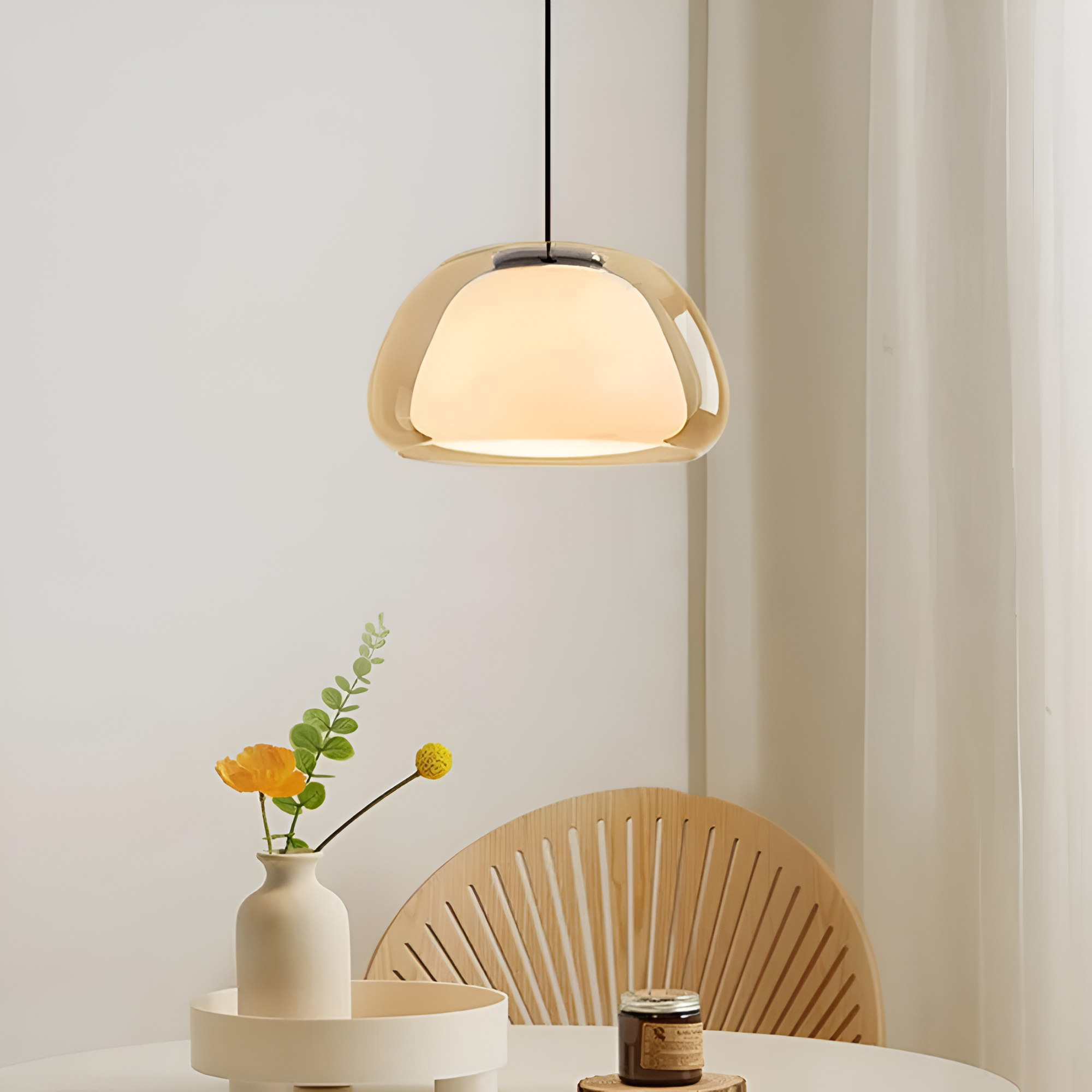 Nordic Jelly Glass Soho Pendant Light