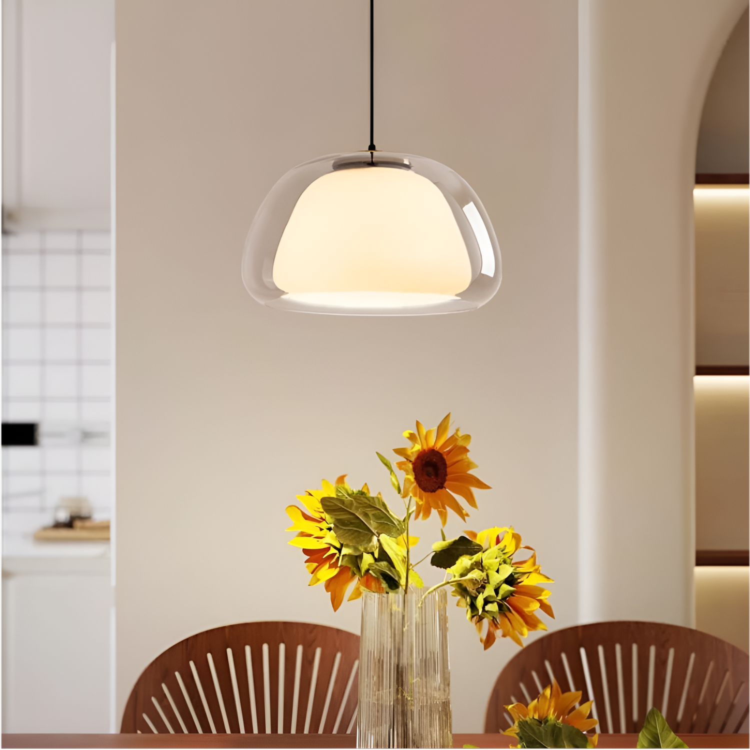 Nordic Jelly Glass Soho Pendant Light