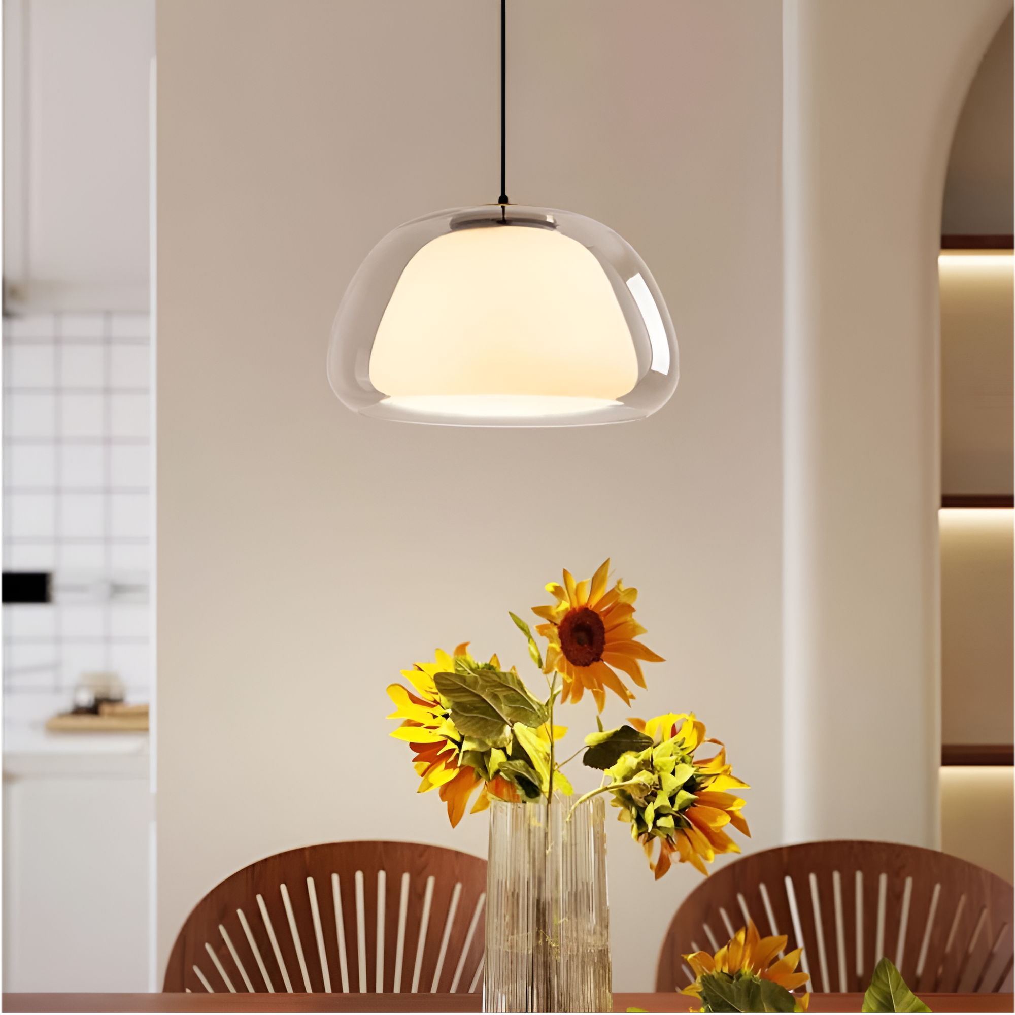 Nordic Jelly Glass Soho Pendant Light