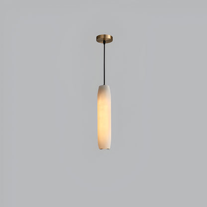 Nordic Luxury White Alabaster Pendant Light