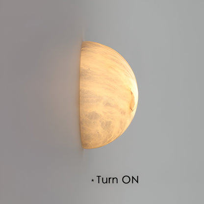 Nordic Marble Cloud Stone Wall Light