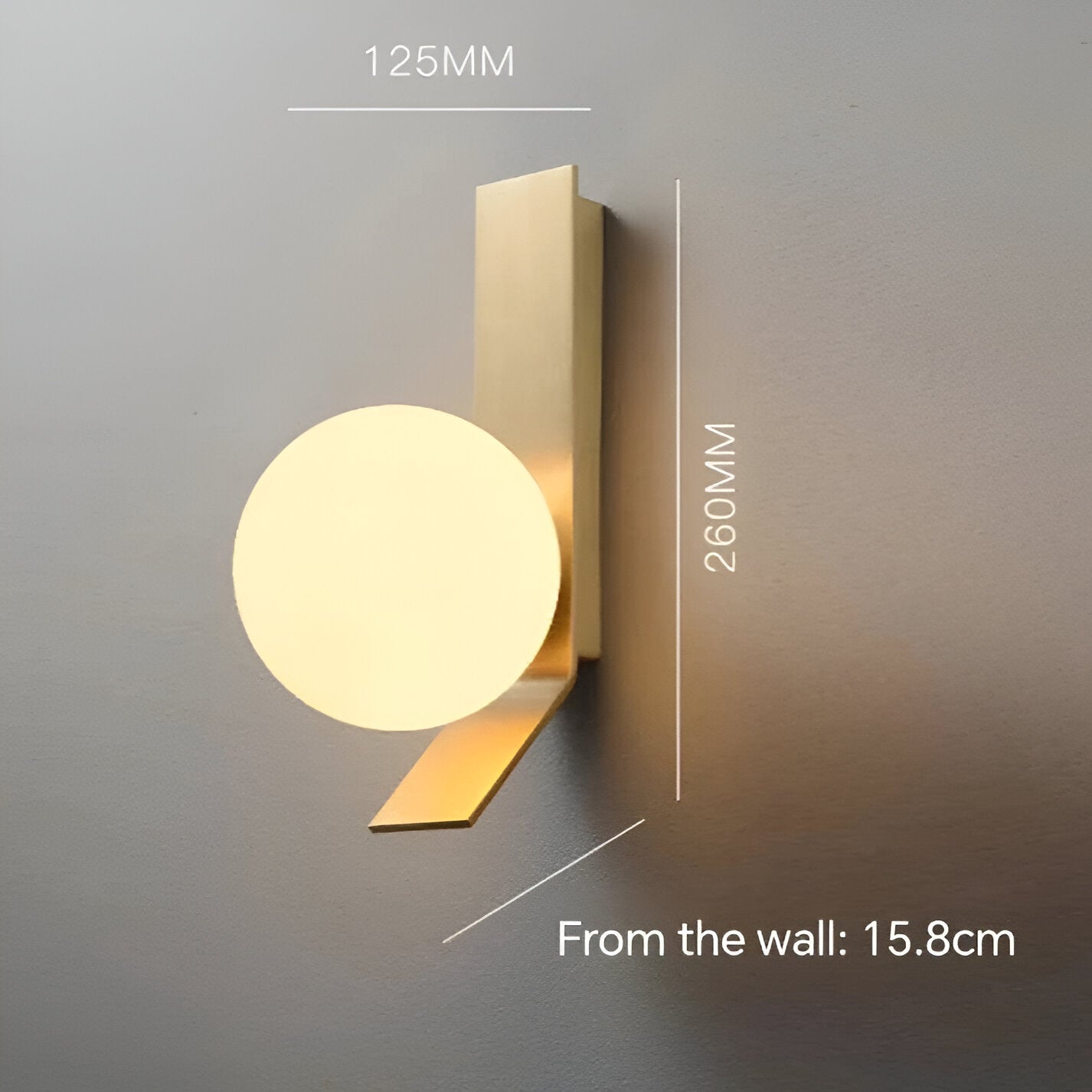 Nordic Marion Metal Wall Light