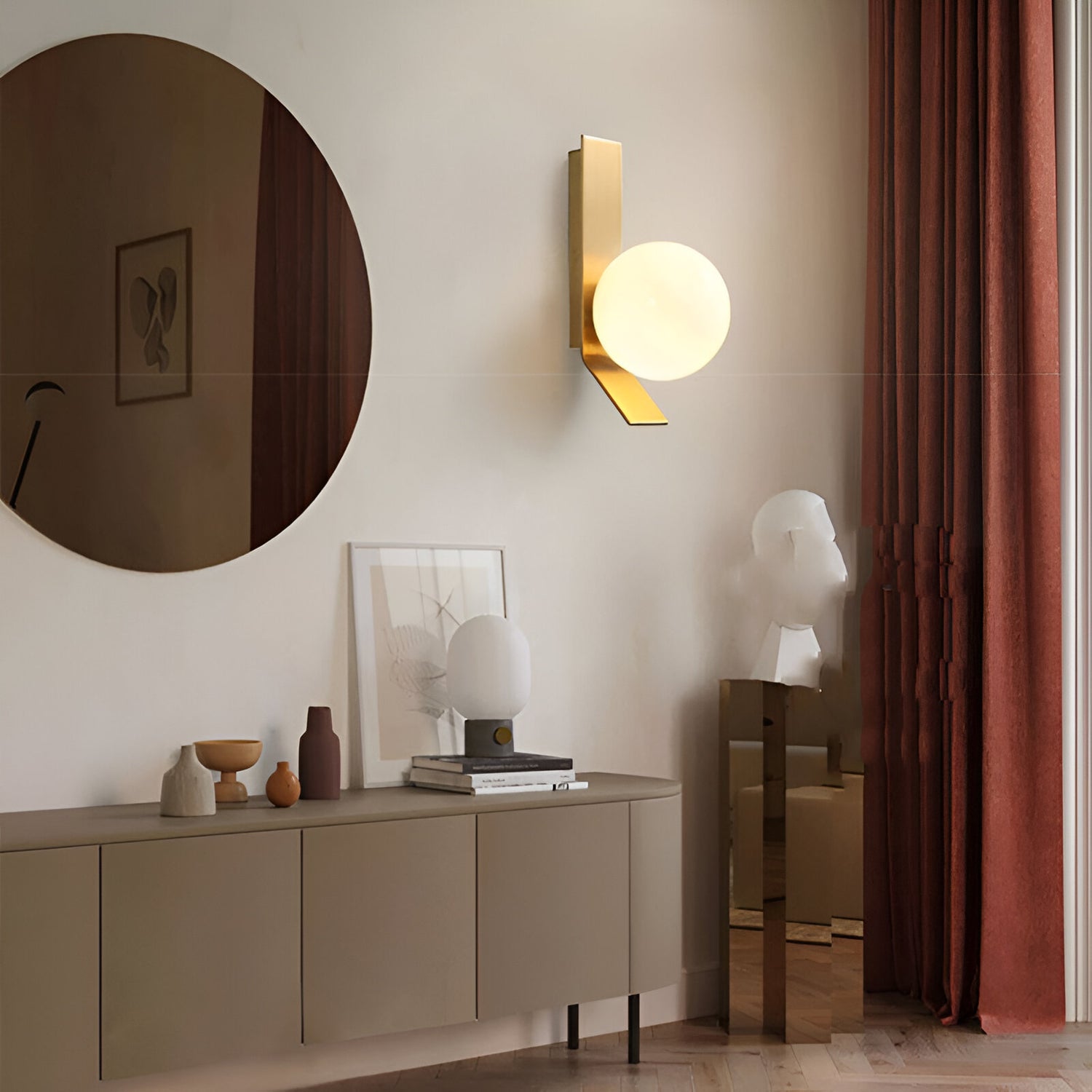 Nordic Marion Metal Wall Light