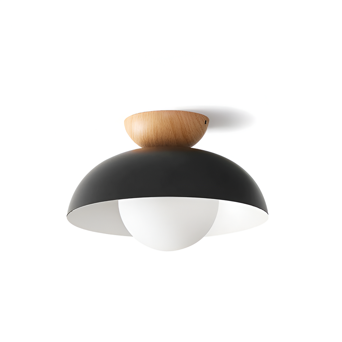 Nordic Minimalist Eco Iron Shade Ceiling Light