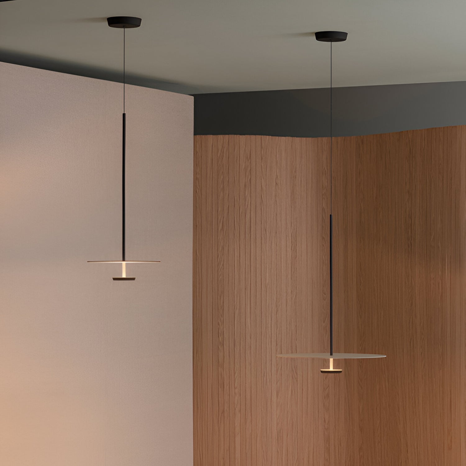 Noordse Minimalistische LED Ronde Hanglamp