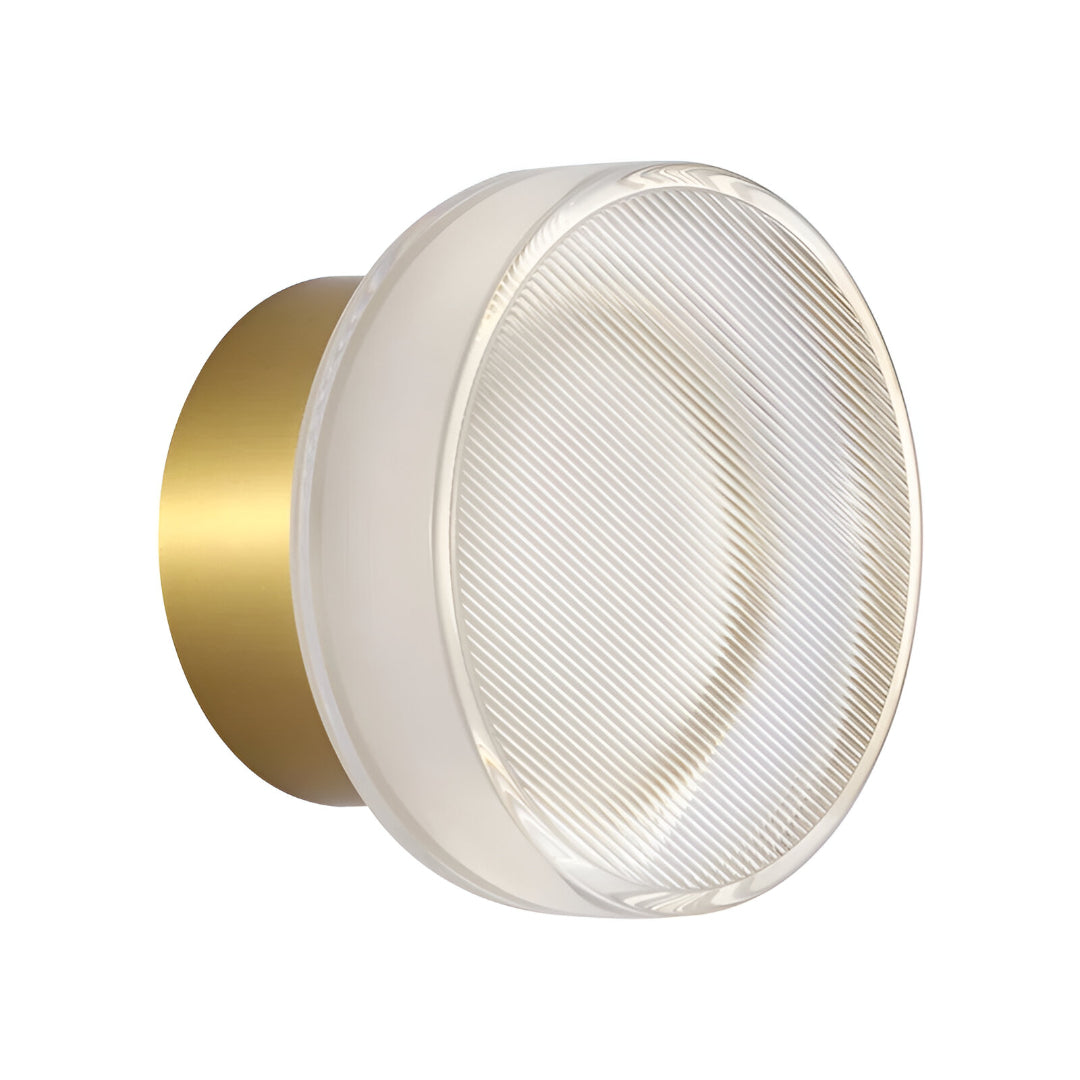 Nordic Modern Frosted Acrylic Round Wall Fixture