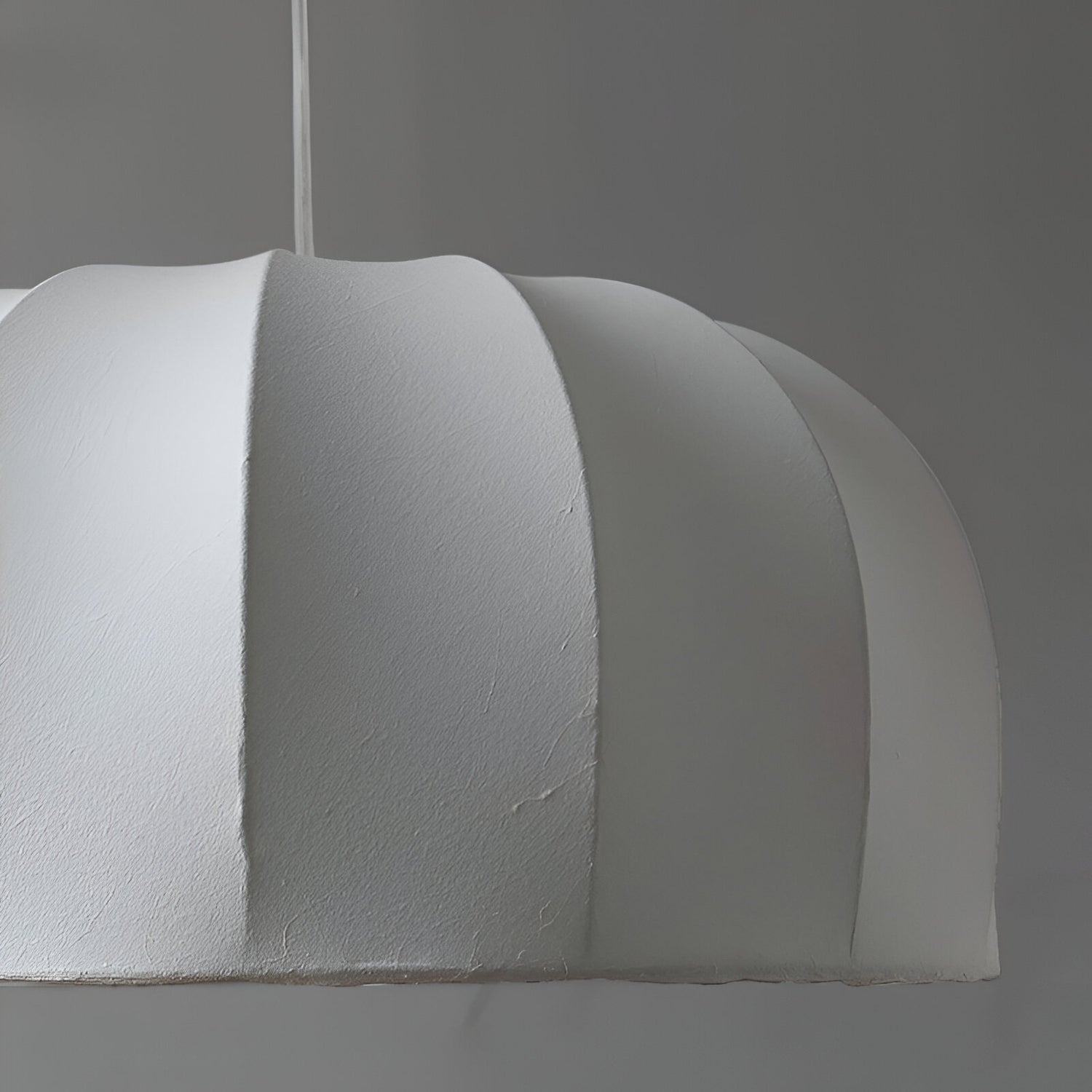 Japandi Modern Handmade Silk Pendant Light