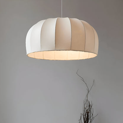 Japandi Modern Handmade Silk Pendant Light