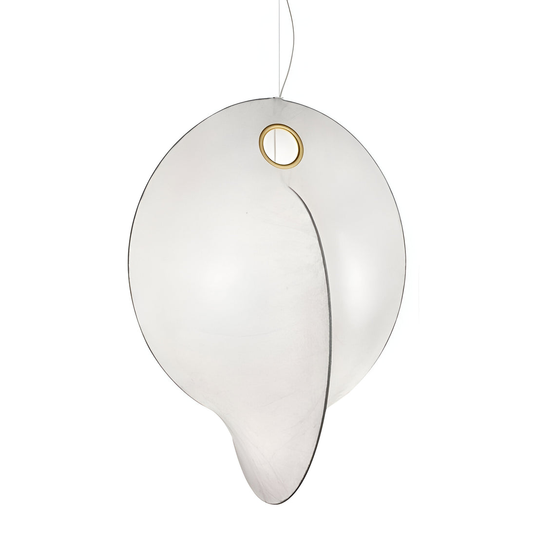 Nordic Organic Sculptural Silk Pendant Light