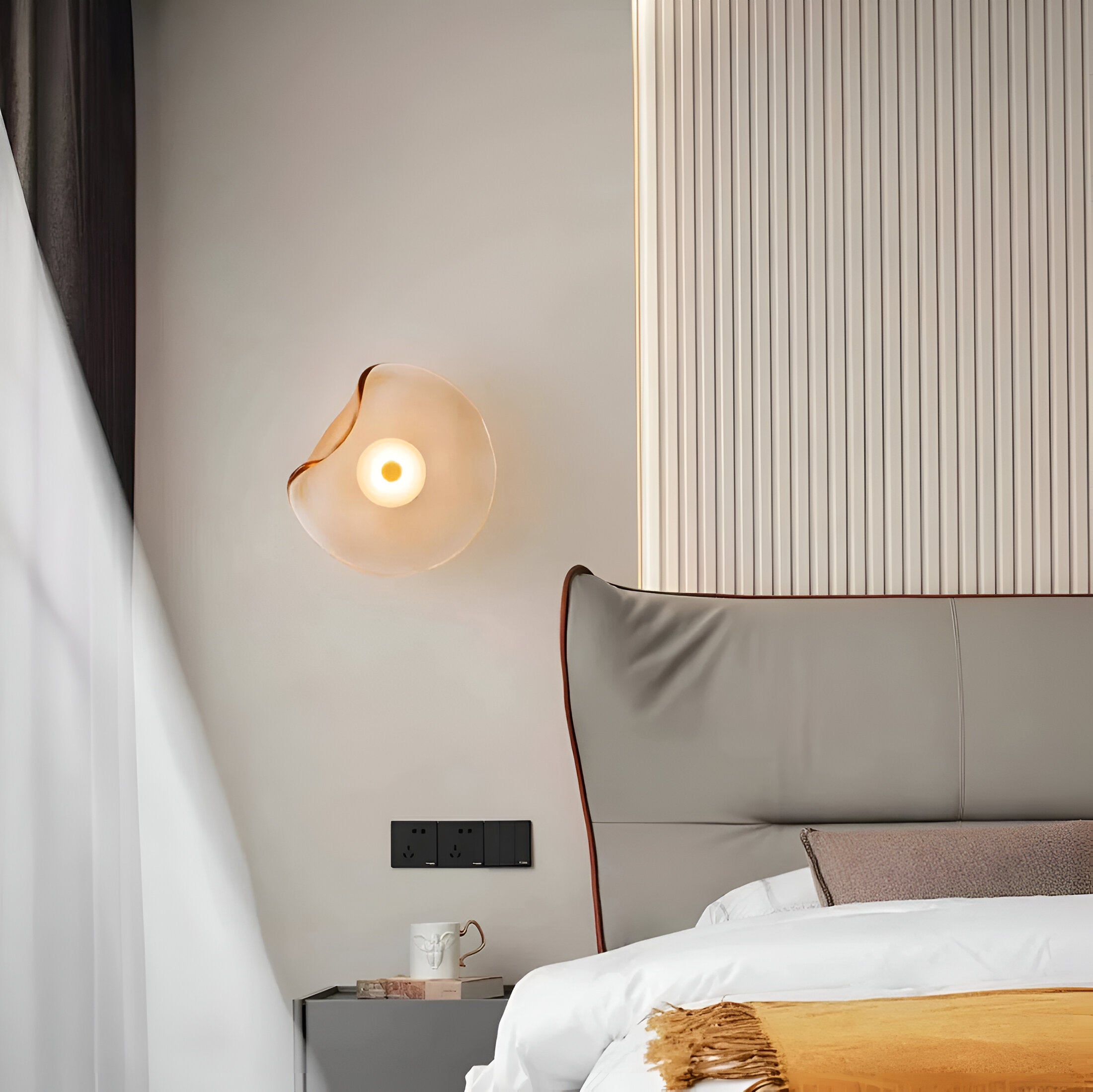 Modern Glass Nordic Minimalist LED Wall Lamp