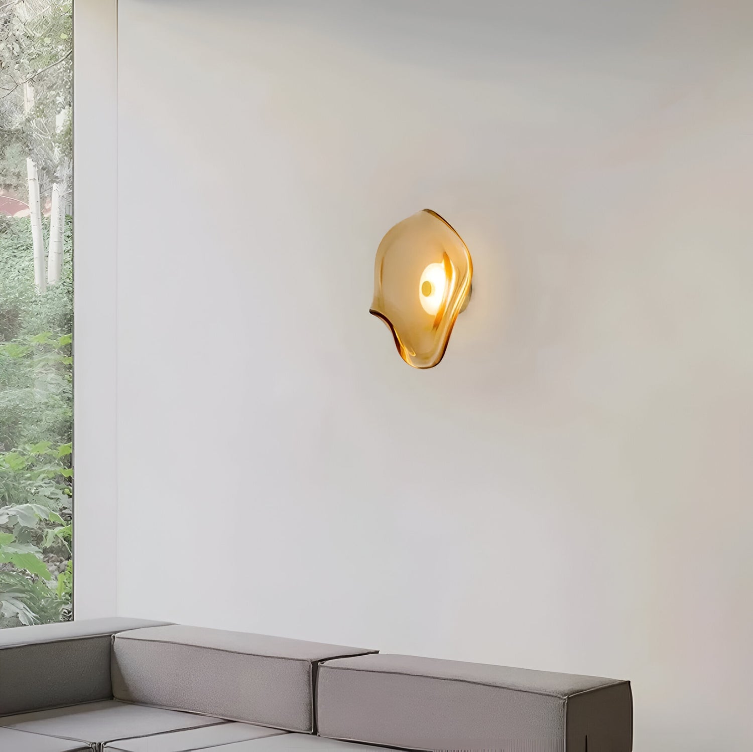 Modern Glass Nordic Minimalist LED Wall Lamp