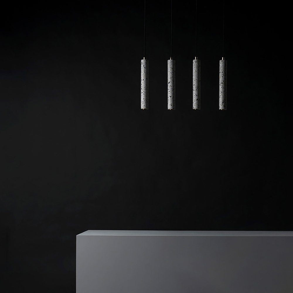 Nordic Travertine Industrial Marble Pendant Light