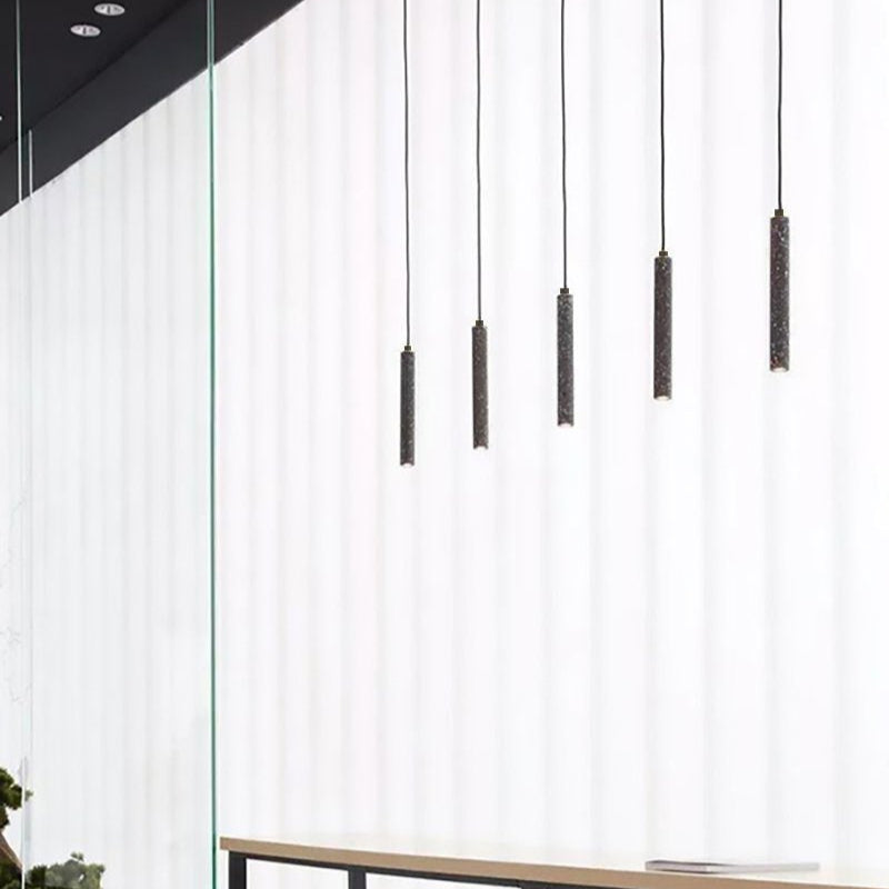 Nordic Travertine Industrial Marble Pendant Light