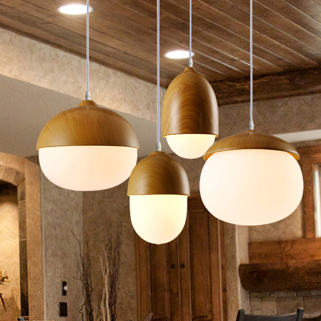 Nut Art Pendant Light