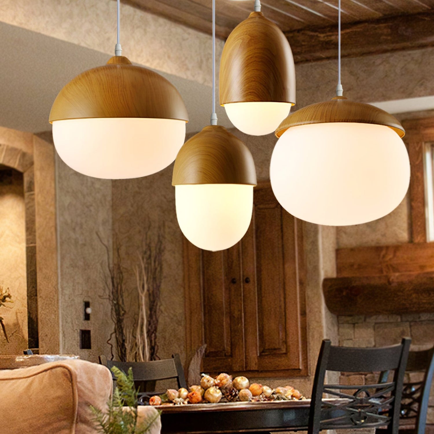 Nut Art Pendant Light