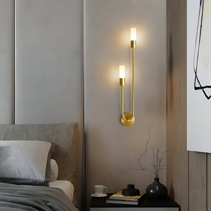 Nordic Modern Simplicity Iron &amp; Acrylic Long Tube Wall Light