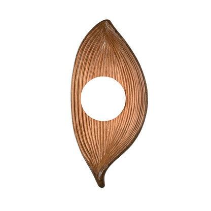 Lampada da parete in stile giapponese Nordic Zen Leaf