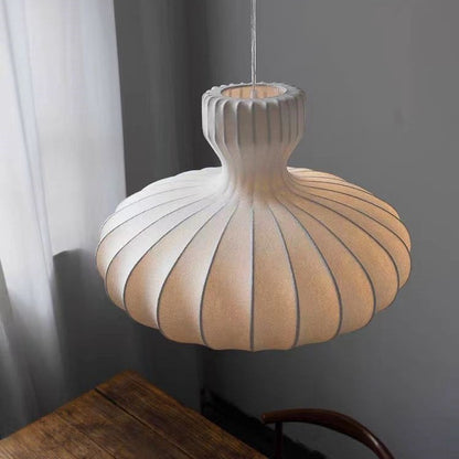 Mushin Glow Wabi-Sabi Silk Pendant Light