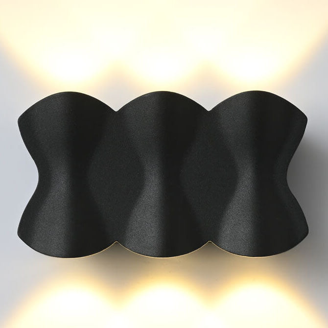 Solara - Modern waterproof LED outdoor wall lights made of aluminum