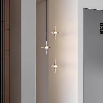 Star Rain Luxury Crystal Pendant Light