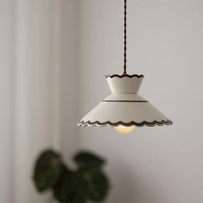 Fall Classic Vintage Ceramic Pendant Light