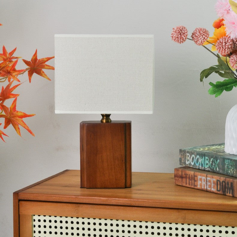 Boho Bamboo Japanese Style Table Lamp