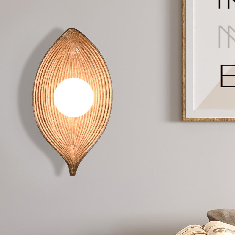 Nordic Zen Leaf Japanese-Style Wall Lamp