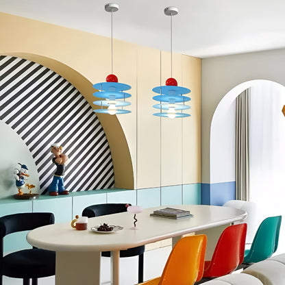 Nordic Round Acrylic Arwen Pendant Light