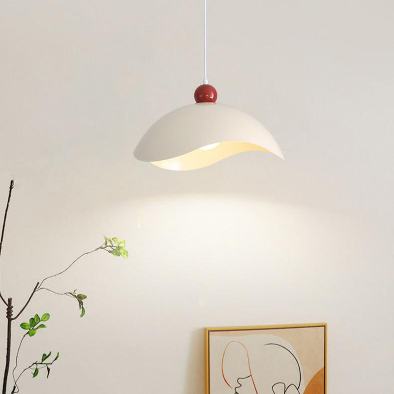 Lampe à pendentif en coquille de designer minimaliste