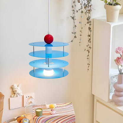 Nordic Round Acrylic Arwen Pendant Light