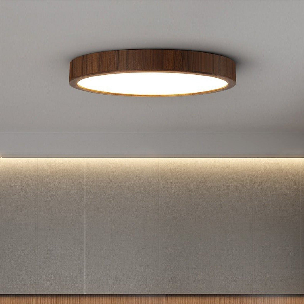 American Black Walnut Ceiling Lamp