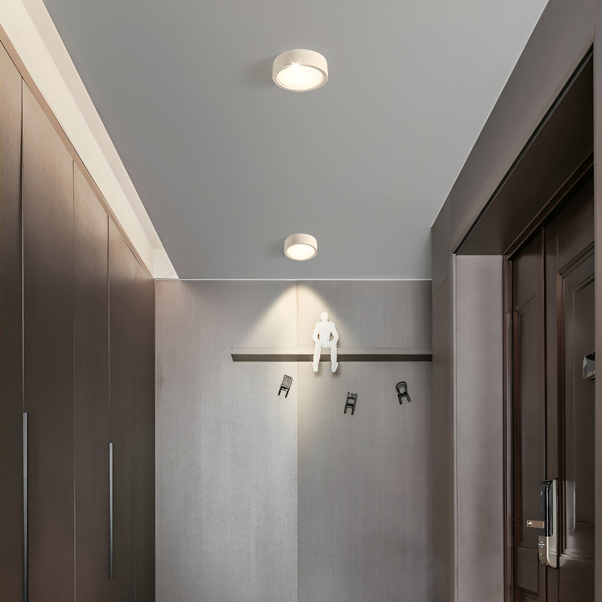 Luffon Modern Acrylic Surface Mounted LED Ceiling Light