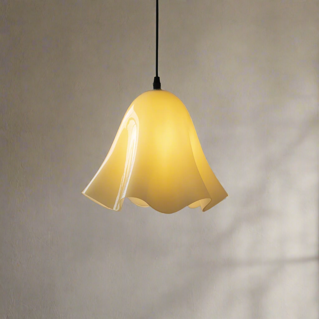 Aurelia Bloom Bellflower Glass Pendant Light