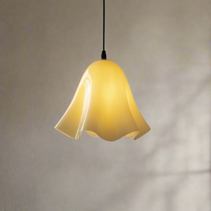 Aurelia Bloom Bellflower Glass Pendant Light