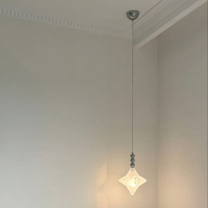 Star Retro Glass Pendant Light