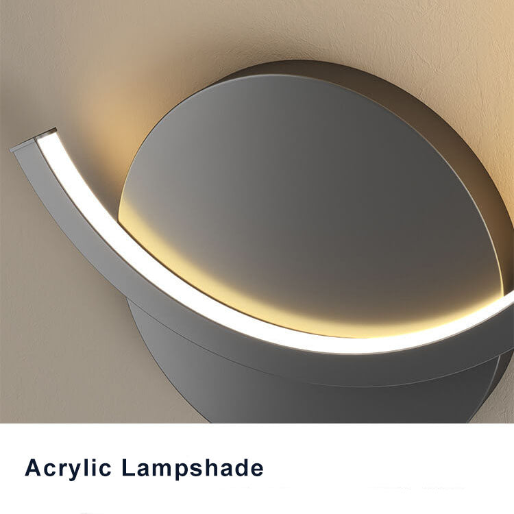 LED Moderne - Design Circulaire Minimaliste