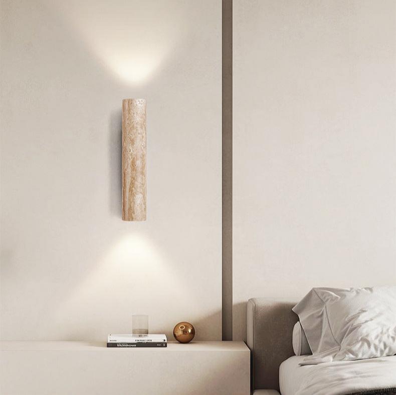 Middle Aged Simple Travertine Wall Lamp